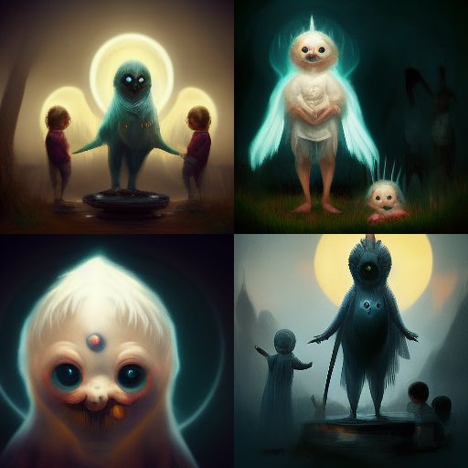 Creepy spectral children